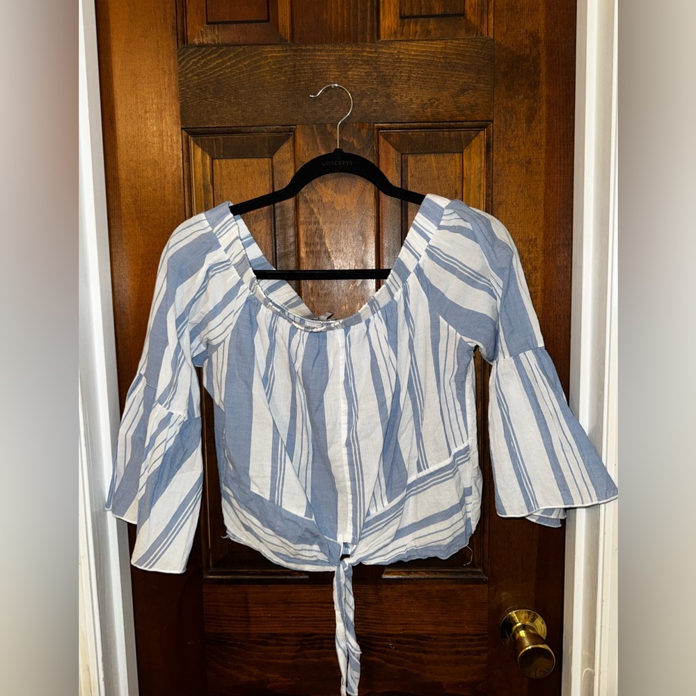 Off the shoulder blouse